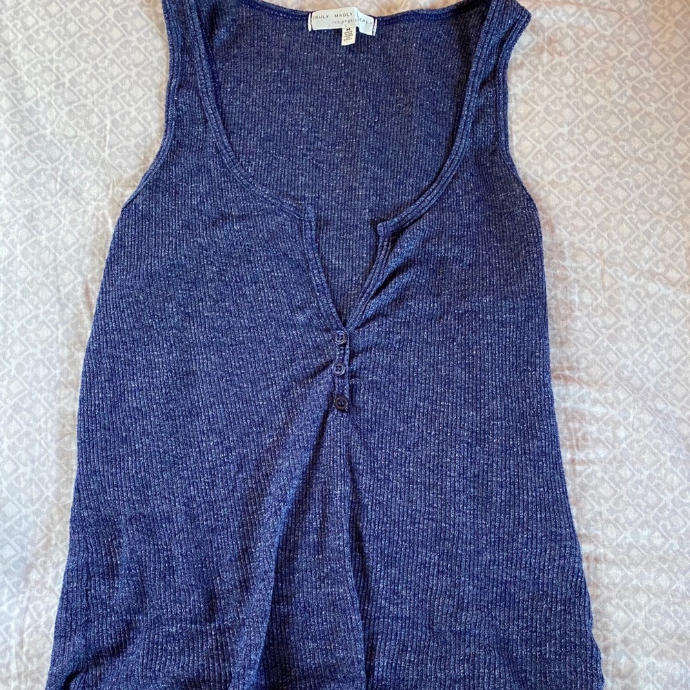 Blue Tank Top 🌵